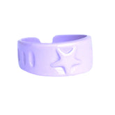 Ring lilac star